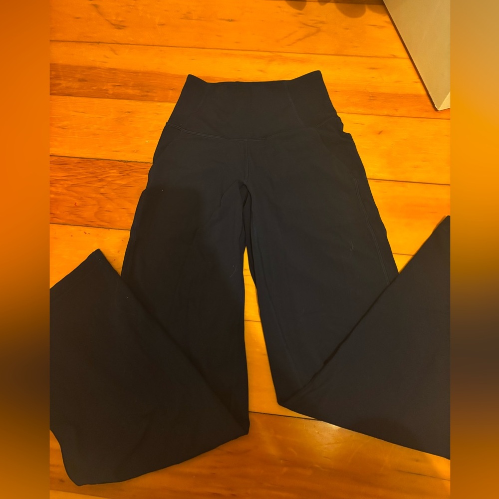 Lululemon flair leggings navy blue
